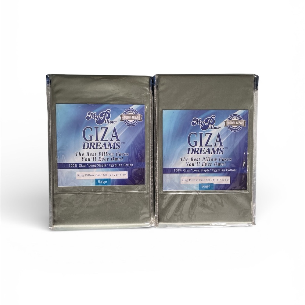 Giza Dreams Sage Pillowcases by MyPillow